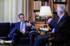 Κυριάκος Μητσοτάκης και Κωνσταντίνος Τασούλας