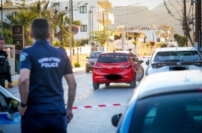 Το σημείο της δολοφονίας του 20χρονου από τον 54χρονο στην Αμμουδάρα του Ηρακλείου Κρήτης