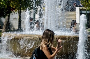 Ζέστη στην Αθήνα