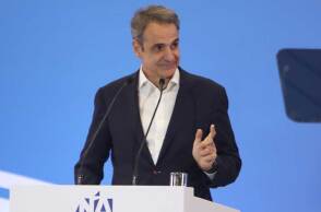 Ο Κυριάκος Μητσοτάκης στο 6ο προσυνέδριο της Νέας Δημοκρατίας στη Θεσσαλονίκη