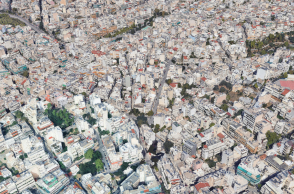Η πυκνή δόμηση της Αθήνας 
