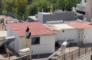 Το δώμα στο οποίο διέμενε η πολύτεκνη οικογένεια στο Περιστέρι