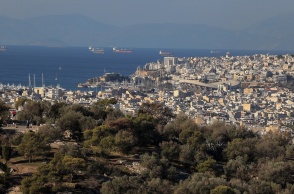 Άποψη του Μοσχάτου και του Νέου Φαλήρου