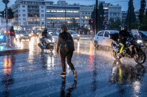 Βροχή στην Αθήνα