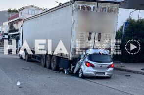 Τραγωδία στη Ζαχάρω: Νεκρός 29χρονος - Το αυτοκίνητό του «καρφώθηκε» σε νταλίκα