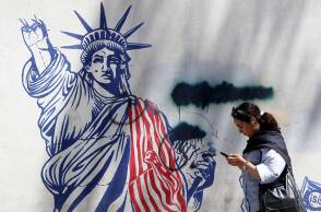 Mural κατά των ΗΠΑ στην Τεχεράνη