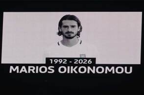 Ενός λεπτού σιγή για τον Μάριο Οικονόμου στο φιλικό της Εθνικής Ελλάδος με την Ιταλία