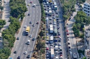 Κυκλοφοριακό κομφούζιο στον Κηφισό με μποτιλιάρισμα χιλιομέτρων