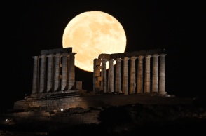 Πανσέληνος στην Ακρόπολη