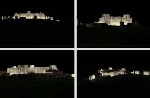 Σύγχρονος φωτισμός στο βυζαντινό οχυρωματικό συνόλο της Θεσσαλονίκης Επταπύργιο, Λευκός Πύργος και τείχη