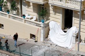 Το κτίριο στο οποίο έγινε η έκρηξη στο Μονακό