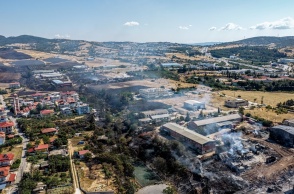 Φωτιά στο Ωραιόκαστρο
