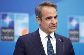 Ο πρωθυπουργός Κυριάκος Μητσοτάκης στη Σύνοδο του ΝΑΤΟ