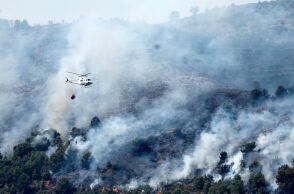 Η ελληνική αποστολή εναέριων μέσων στις πυρκαγιές της Ισπανίας παρατείνεται για 24 ώρες, μετά από αίτημα του Ευρωπαϊκού Κέντρου Συντονισμού 