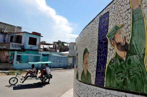 Mural στην Αβάνα για τον Φιντέλ Κάστρο