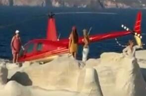 Ελικόπτερο στο Σαρακήνικο