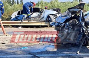 Τραγικό τροχαίο στην Κάτω Αχαΐα: Απανθρακώθηκε οδηγός μετά από μετωπική σύγκρουση δύο Ι.Χ.