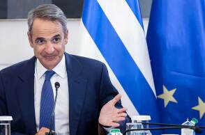 Ο πρωθυπουργός Κυριάκος Μητσοτάκης στο Υπουργικό Συμβούλιο