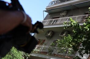 To σπίτι που εντοπίστηκε το νεκρό βρέφος στην Κυψέλη