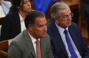 Άδωνις Γεωργιάδης και Αντώνης Σαμαράς
