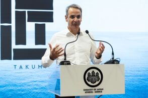 Ο Κυριάκος Μητσοτάκης εγκαινίασε το περίπτερο της Ιαπωνίας στην 90ή ΔΕΘ, απευθύνοντας κάλεσμα για εμβάθυνση των οικονομικών και εμπορικών σχέσεων
