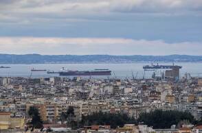 Άποψη της Θεσσαλονίκης και του Θερμαϊκού