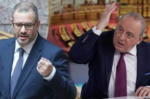 Νίκος Τσάφος και Δημήτρης Καμπουράκης