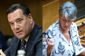 Άδωνις Γεωργιάδης και Έλενα Ακρίτα