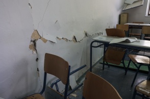 Σεισμός στο Αρκαλοχώρι και ζημιές σε σχολείο
