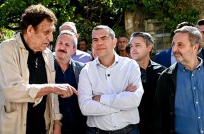 Ο Αλέξης Τσίπρας επισκέφθηκε το Γεντί Κουλέ στη Θεσσαλονίκη, χαρακτηρίζοντας την εξαίρεσή του από το σχέδιο εμπορευματοποίησης «συλλογική νίκη»