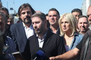 Στη Θεσσαλονίκη ο Νίκος Ανδρουλάκης - Ο πρόεδρος του ΠΑΣΟΚ ζήτησε την αξιοποίηση του προγράμματος MedSAF για κάλυψη έως 70% της αύξησης στο πετρέλαιο αλιείας.