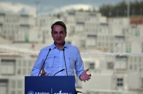 Την εφαρμογή του αφορολόγητου αγροτικού πετρελαίου στην αντλία από 1η Νοεμβρίου εξήγγειλε ο Κυριάκος Μητσοτάκης σε συνάντηση με αγρότες στη Λάρισα.
