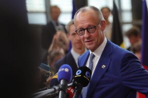 ΕΕ: Την ανάγκη αύξησης της ευρωπαϊκής χρηματοδότησης προς την Ουκρανία για το 2027 τόνισε από τις Βρυξέλλες ο Γερμανός καγκελάριος Φρίντριχ Μερτς.