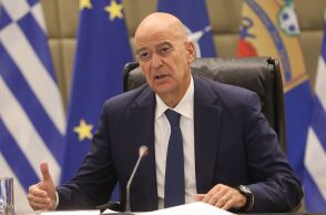 Δένδιας από Λοριάν για τη φρεγάτα FDI Νέαρχος: Είναι το καλύτερο πλοίο στην κατηγορία του στον πλανήτη