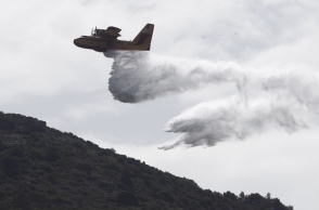Αχαΐα: Οριοθετήθηκε η φωτιά στο Δροσάτο Καλαβρύτων 