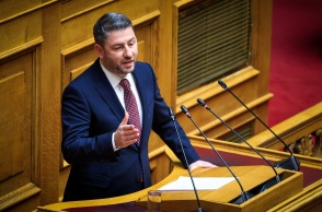 Ο πρόεδρος του ΠΑΣΟΚ, Νίκος Ανδρουλάκης