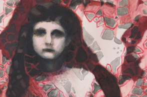 Έργο από την εικαστική έκθεση “Οι μνήμες μας προικίσανε” της Ντέπης Παυλίδου