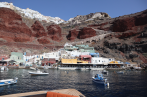 Το νησί της Σαντορίνης