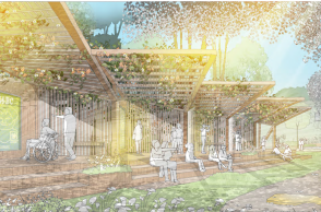 Σχέδιο για το περίπτερο ψηφιακής πληροφόρησης στο Λύκειο Αριστοτέλη