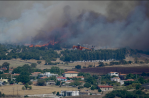 Φωτιά στην Αλεξανδρούπολη