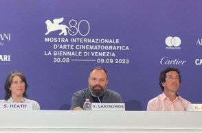 Ο Γιώργος Λάνθιμος στο 80ό Φεστιβάλ Βενετίας 