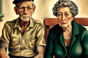 Τατουάζ σε γέρικο δέρμα