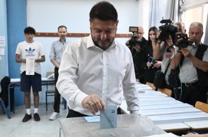 Αυτοδιοικητικές εκλογές 2023: Ψήφισε ο Νίκος Χαρδαλιάς