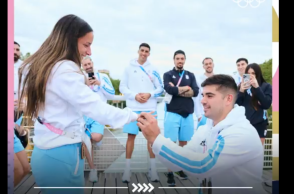 Η στιγμή της πρότασης γάμου στους Ολυμπιακούς Αγώνες του 2024