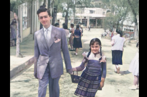 Νίκος Μαστοράκης και Τζένη Μαστοράκη σε παιδική ηλικία