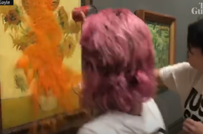 Επίθεση ακτιβιστών με σούπα πάνω σε έργο στην Εθνική Πινακοθήκη του Λονδίνου