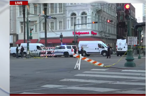 Το σημείο του μακελειού στη Νέα Ορλεάνη