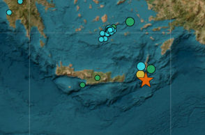 Ισχυρός σεισμός 6,1 Ρίχτερ ανοιχτά της Κάσου - Μήνυμα του 112 για πιθανή εκδήλωση τσουνάμι