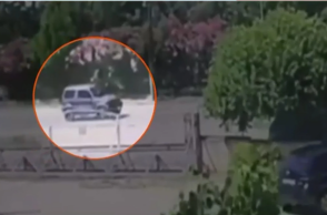 Το τζιπ διαφυγής των δραστών της επίθεσης σε κλιμάκιο της ΕΥΠ