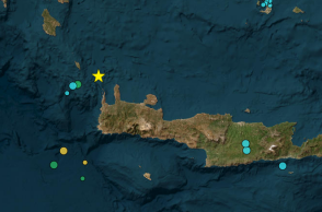 Ισχυρός σεισμός τώρα στα Αντικύθηρα - Έγινε αισθητός και στην Αττική
